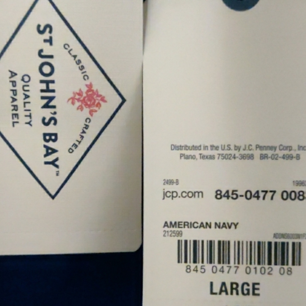 St. John's Bay Womens Y Neck Sleeveless Tank Top - Picture 6 of 6